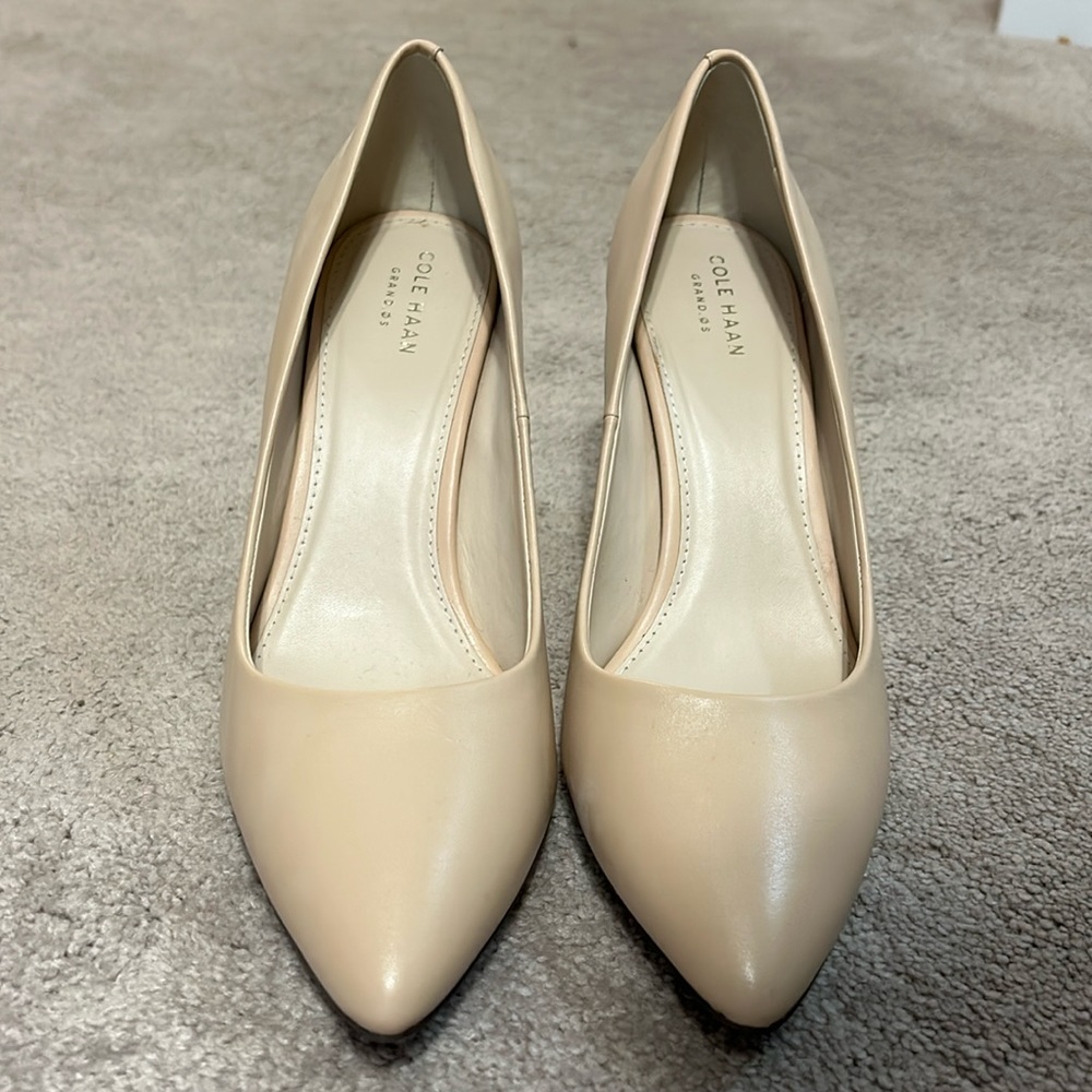 Cole Haan Tan Leather Pump